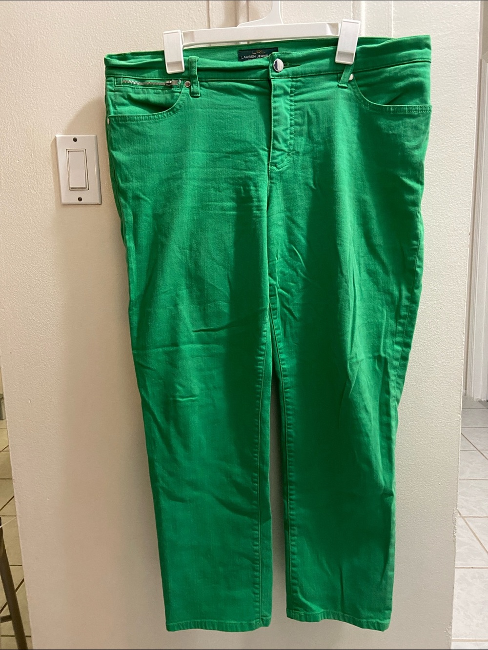 Lauren Ralph Lauren Women’s Relaxed Jeans in Bright Green